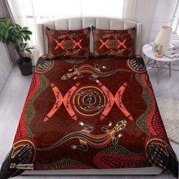 Lizards Boomerang All Over Printed Bedding Set