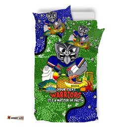 New Zealand Warriors Custom Bedding Set - Australian Big Things Bedding Set