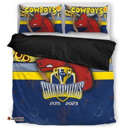 North Queensland Cowboys Bedding Set Talent Win Games But Teamwork And Intelligence Win Championships With Aboriginal Style