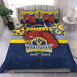 North Queensland Cowboys Bedding Set Talent Win Games But Teamwork And Intelligence Win Championships With Aboriginal Style