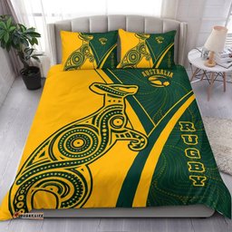 Australia Bedding Set Australian Kangaroo and Aboriginal Patterns