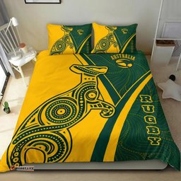Australia Bedding Set Australian Kangaroo and Aboriginal Patterns