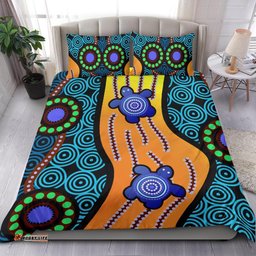 Bedding Set Aboriginal Turtle