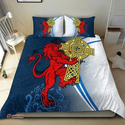 Scotland Bedding Set Scottish Lion Cross