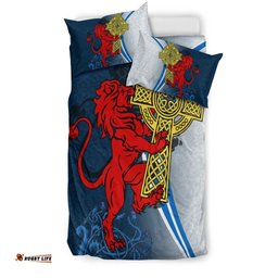 Scotland Bedding Set Scottish Lion Cross