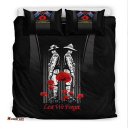 ANZAC Remembrance Day Lest We Forget Bedding Set