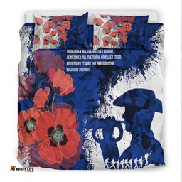 Custom ANZAC Bedding Set ANZAC Day 2021