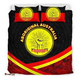 Australia Bedding Sets Aboriginal Flag And Animals Pattern
