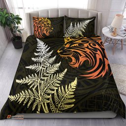 Lion Maori Bedding Set Aotearoa mix Silver Fern