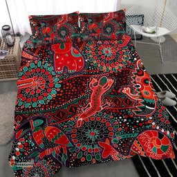 Bedding Sets Aboriginal Animal and Dot Acrylic Paint
