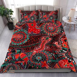 Bedding Sets Aboriginal Animal and Dot Acrylic Paint