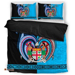 Australia South Sea Islanders Bedding Set - Fiji Is My Heart Bedding Set