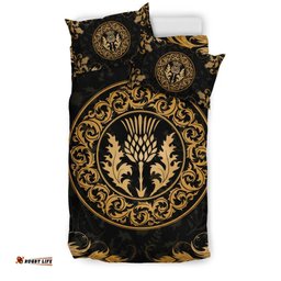 Scotland Thistle Royal Golden Bedding Set