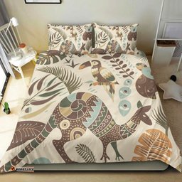 Aboriginal Bedding Set Australian Animals 09