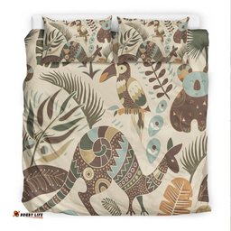 Aboriginal Bedding Set Australian Animals 09