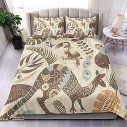 Aboriginal Bedding Set Australian Animals 09