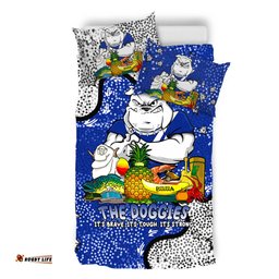 Canterbury-Bankstown Bulldogs Custom Bedding Set - Australian Big Things Bedding Set