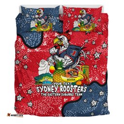 Sydney Roosters Custom Bedding Set - Australian Big Things Bedding Set