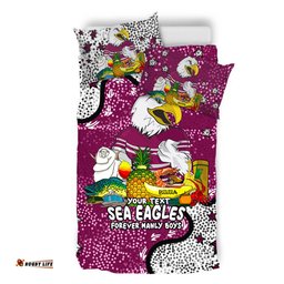 Manly Warringah Sea Eagles Bedding Set - Australian Big Things Bedding Set