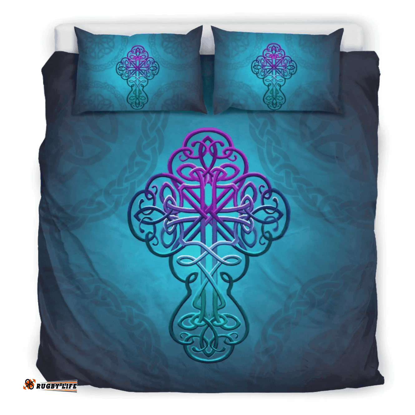 Celtic Bedding Set Celtic Cross Duvet Cover