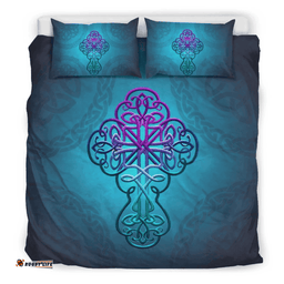 Celtic Bedding Set Celtic Cross Duvet Cover