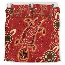 Australia Aboriginal Bedding Set Indigenous Platypus Ver 1