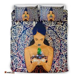 Maori Goddesses With Hei Tiki Bedding Set