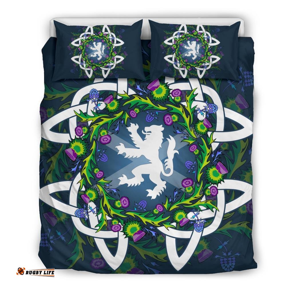 Scotland Bedding Set Thistle Celtic Bedding Set