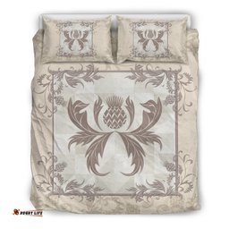 Thistle Scotland Bedding Set Creme