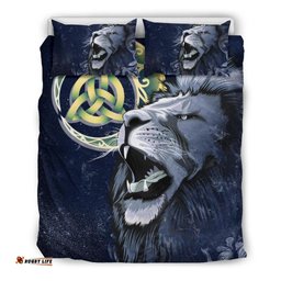 Scotland Bedding Set Scottish Lion and Celtic Moon