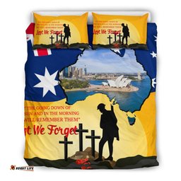 ANZAC Day Bedding Set Today's Peace Is Yesterday's Sacrifice