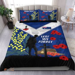 Custom Australia ANZAC Lest We Forget 2022 Bedding Set