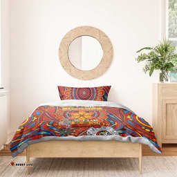 Gold Coast Suns NAIDOC Week 2024 Bedding Set Mascot Football DT02