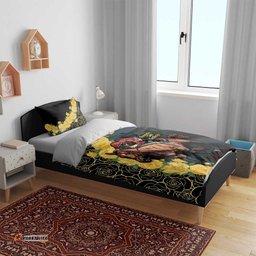 Melbourne Horse Racing Bedding Set Yellow Roses - Ready Set Gallop!