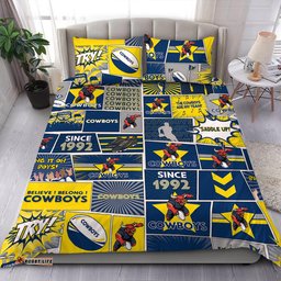 Parramatta Eels Bedding Set - Team Of Us Die Hard Fan Supporters Comic Style