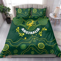 Australia 2024 Rugby Bedding Set Go Wallabies