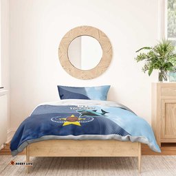 Sharks-Cowboys Rugby Custom Bedding Set Half Dynamic Style