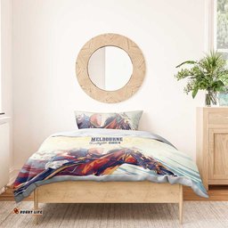 Melbourne Horse Racing Bedding Set Yellow Rose Champion