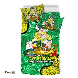 Canberra Raiders Custom Bedding Set - Australian Big Things Bedding Set
