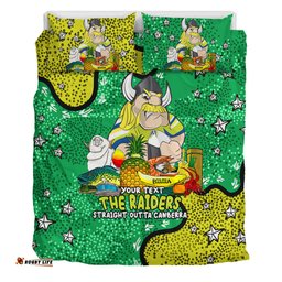 Canberra Raiders Custom Bedding Set - Australian Big Things Bedding Set