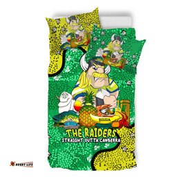 Canberra Raiders Custom Bedding Set - Australian Big Things Bedding Set