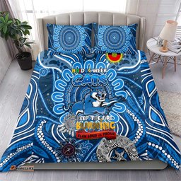 Geelong Cats NAIDOC Week 2024 Bedding Set Mascot Football DT02