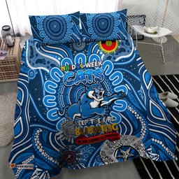 Geelong Cats NAIDOC Week 2024 Bedding Set Mascot Football DT02