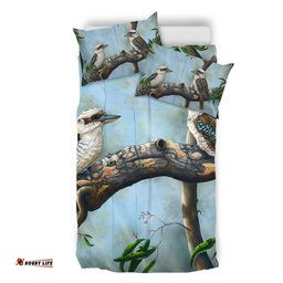 Australia Kookaburra Bedding Set - Laughing Kookaburras Bedding Set