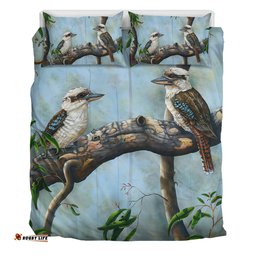 Australia Kookaburra Bedding Set - Laughing Kookaburras Bedding Set