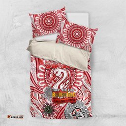 Sydney Swans NAIDOC Week 2024 Bedding Set Mascot Football DT02