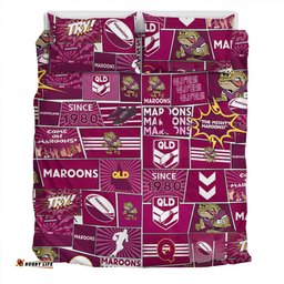 Cane Toads Bedding Set - Team Of Us Die Hard Fan Supporters Comic Style