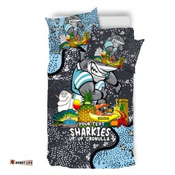 Cronulla-Sutherland Sharks Custom Bedding Set - Australian Big Things Bedding Set