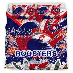 Australia Sydney Christmas Bedding Set - Custom Merry Christmas Sydney Indigenous Bedding Set