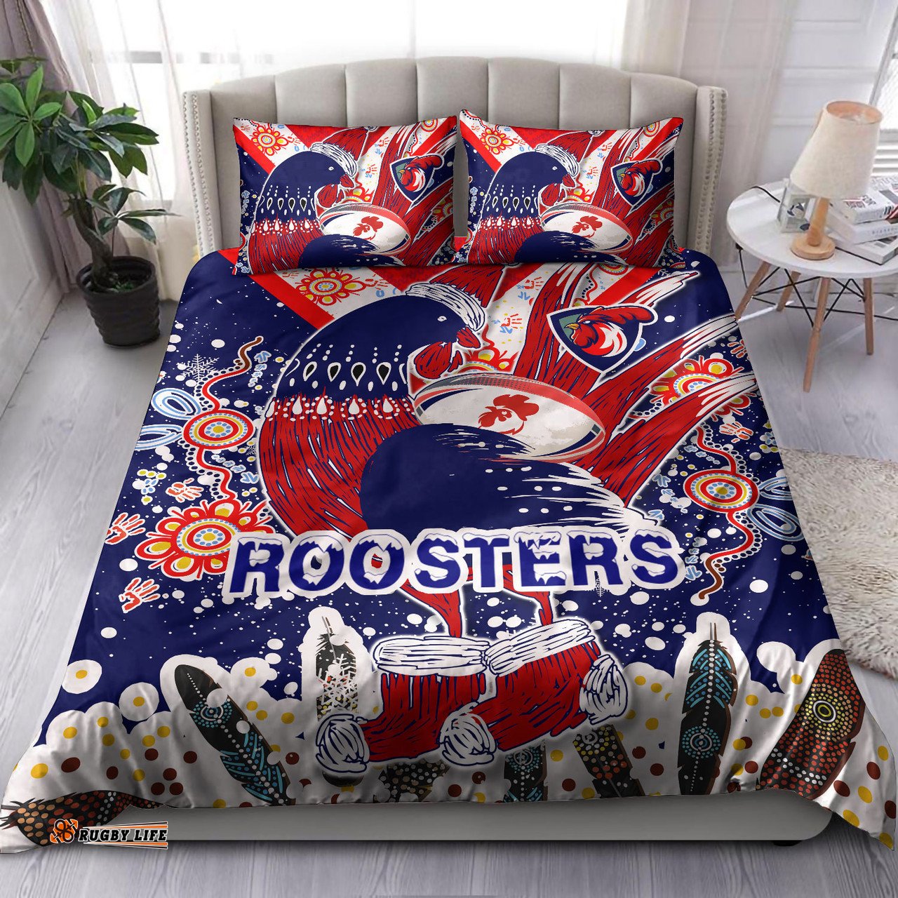 Australia Sydney Christmas Bedding Set - Custom Merry Christmas Sydney Indigenous Bedding Set